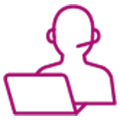 Sales and marketing support icon